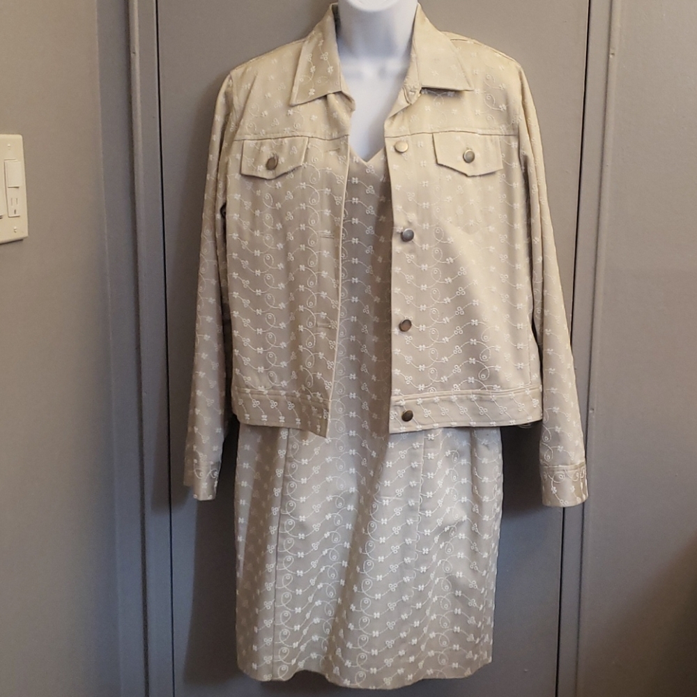 Designer Tailored Suit Dress